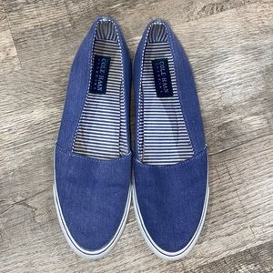 Cole Haan Sporting  Canvas Slip Ons